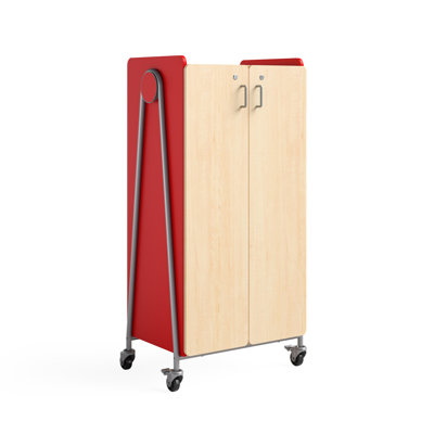 Chariot fourre-tout 18 compartiments avec bacs Whiffle