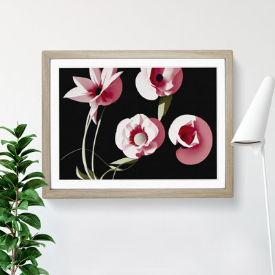 Impactful Flowers - Single Picture Frame Print