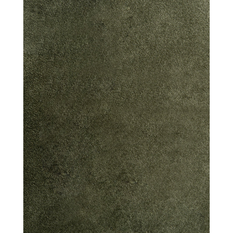 Set of 4 Dining Chairs ARGYLE Velvet, Green