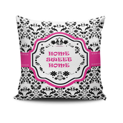Housse de coussin décorative Errico, 17 x 17 pouces, 50% coton / 50% polyester | Lavable à la machine à 104 ° F, repassable, fermeture à glissière dissimulée | Parfait pour le salon, la chambre à coucher et la décoration intérieure élégante