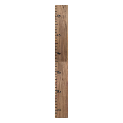Échelle de croissance Valleywood, art graphique sur toile