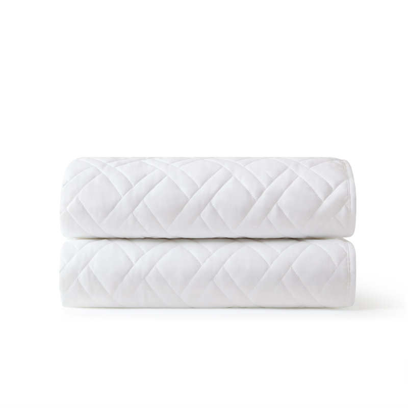 1-Piece King Premium Coverlet, White