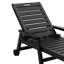 Chaise longue inclinable avec porte-gobelet-135252470