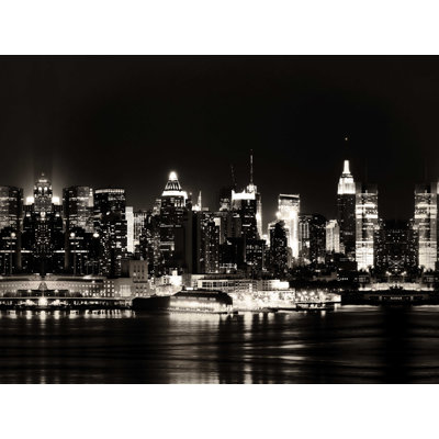 New York City Lights - Photographie sur toile tendue