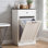 Armoire à paniers à linge inclinable Ahart