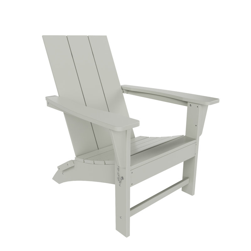 Chaise Adirondack pliante en plastique PEHD Joubert, Sable