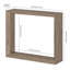 Console à cadre ouvert l 36 "avec tablette inférieure Osmond -1754368652