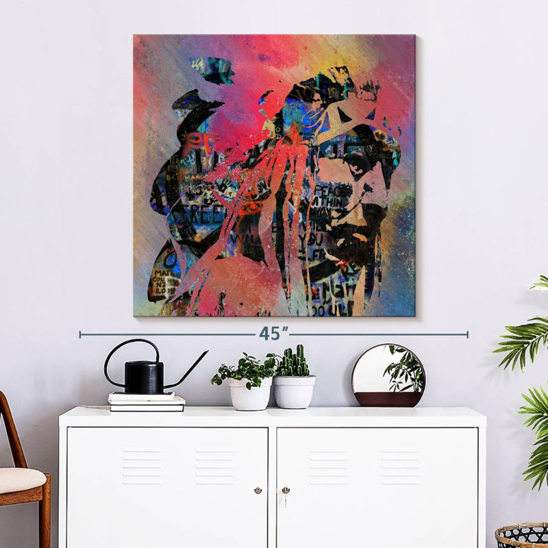 Lelar Peace Chief, 33" H x 33" W