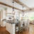 Farmhouse Cottage 1-Light Wood Chandelier With Adjustable Chain For Kitchen Island-1583615564