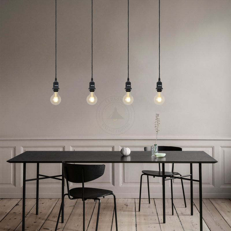 Ademaro 1 - Light Single Pendant, Black