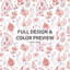 Ensemble de literie 3 pièces French Country - Ensemble de housse de couette et de coussin à motif cachemire délicat rouge et blanc-124288718