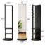 Miroir pivotant sur 360 ° pivotant sur 66 po x 17,8 po pleine longueur avec porte-manteau et porte-manteaux avec miroir-38730591