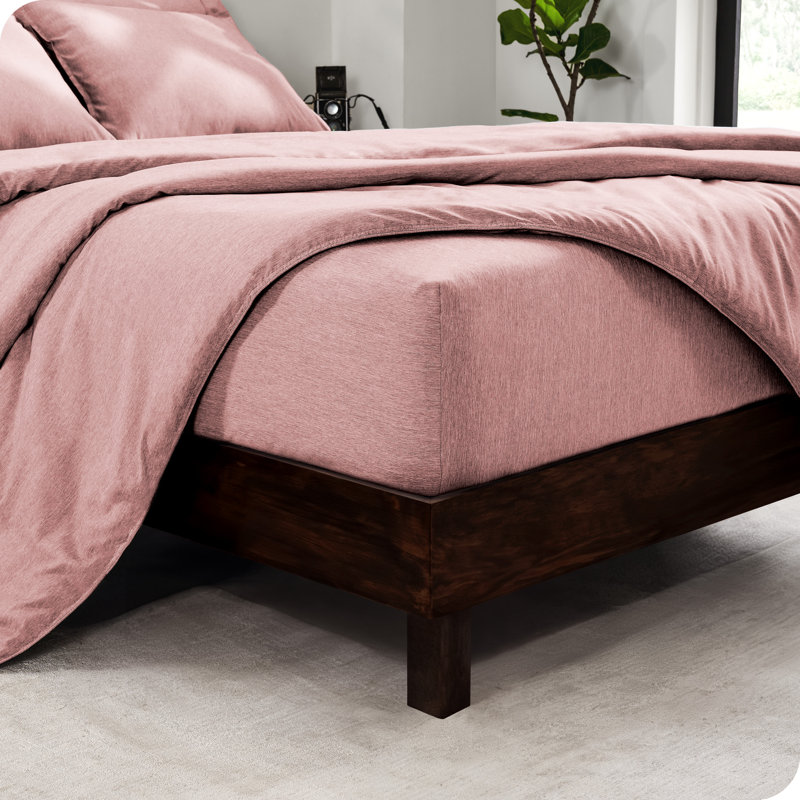 King Heather Pebble Microfiber Down Alternative Bed in a Bag Set