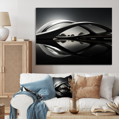 Pont Eduardas gris, acier, symphonie anthracite II - impression
