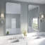 Élégant miroir encadré en aluminium avec coin arrondi pour une décoration intérieure élégante-512941707-513305233-509247297
