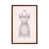 Toile avec cadre en bois brun classique n'est pas disponible