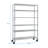 Maxden 46'' W Height Adjustable Shelving Unit with Wheels-453324929