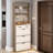 3 Doors 2 Drawers Shoe Cabinet - Keep Your Hallway Clean And Organized Storage With Modern Practical Design-578607889
