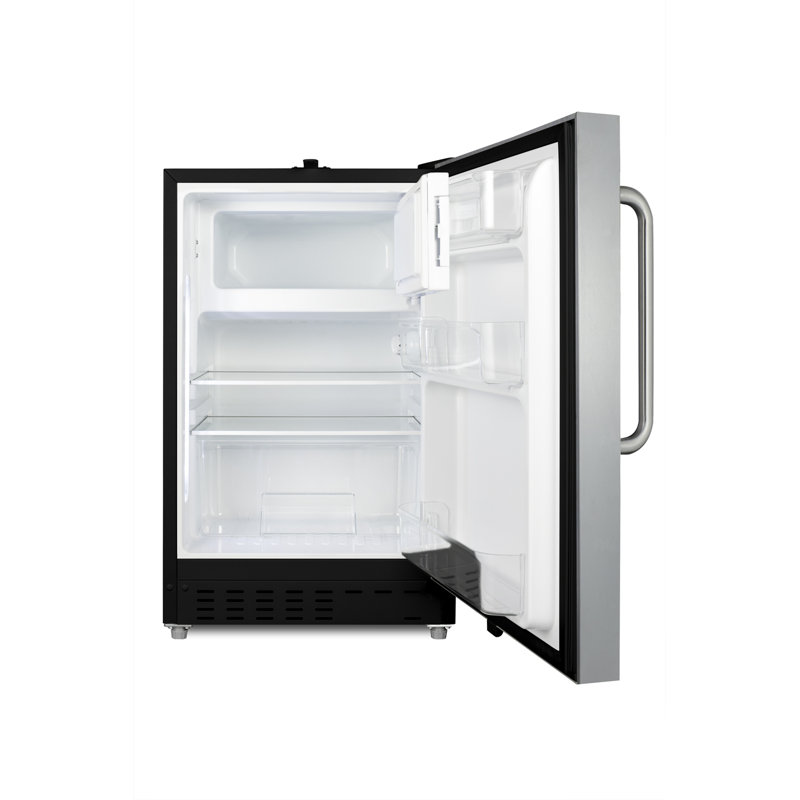 Summit Appliance 2.68 Cubic Feet Mini Fridge with Freezer
