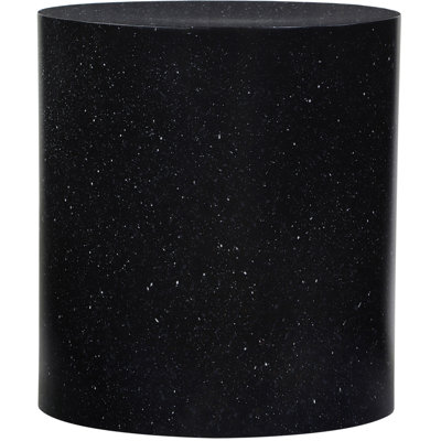 Terrazzo Iron Drum End Table