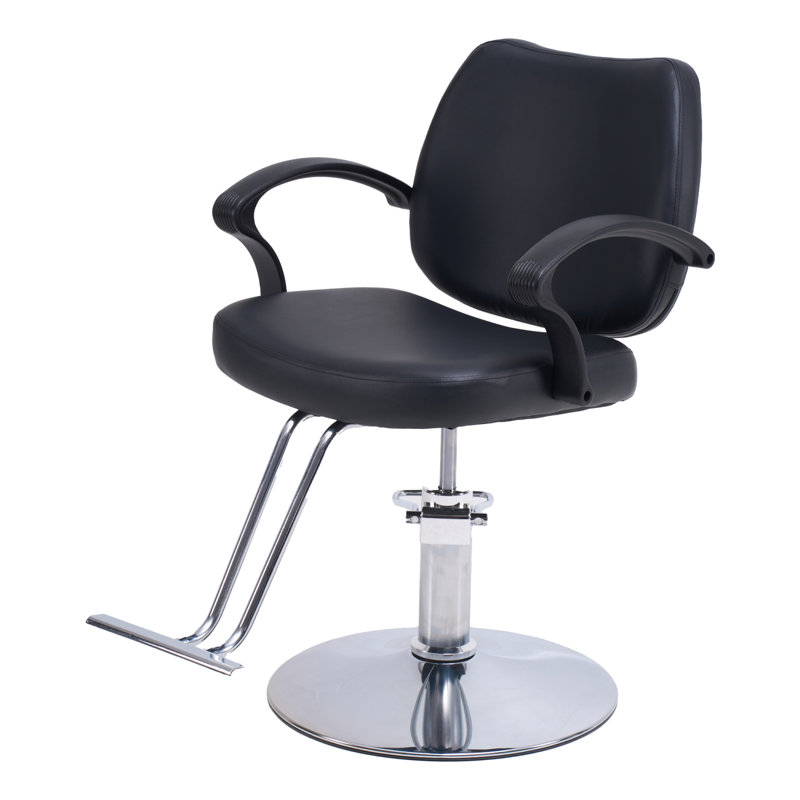 Fauteuil de coiffeur réglable hydraulique avec base robuste