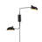 Breyanah Steel Plug-in Swing Arm Sconce
