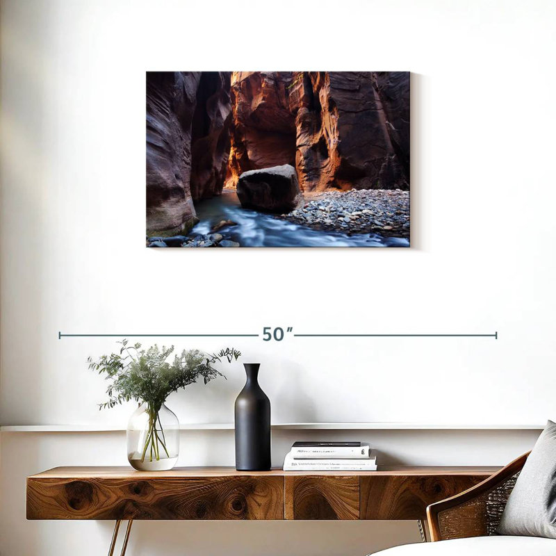 Alvord Zion Narrows, H 20 po x l 30 po