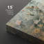 «Blooming Garden with Peach and White Flowers», reproduction d'art sur toile encadrée 3 pièces-121090395-121090394