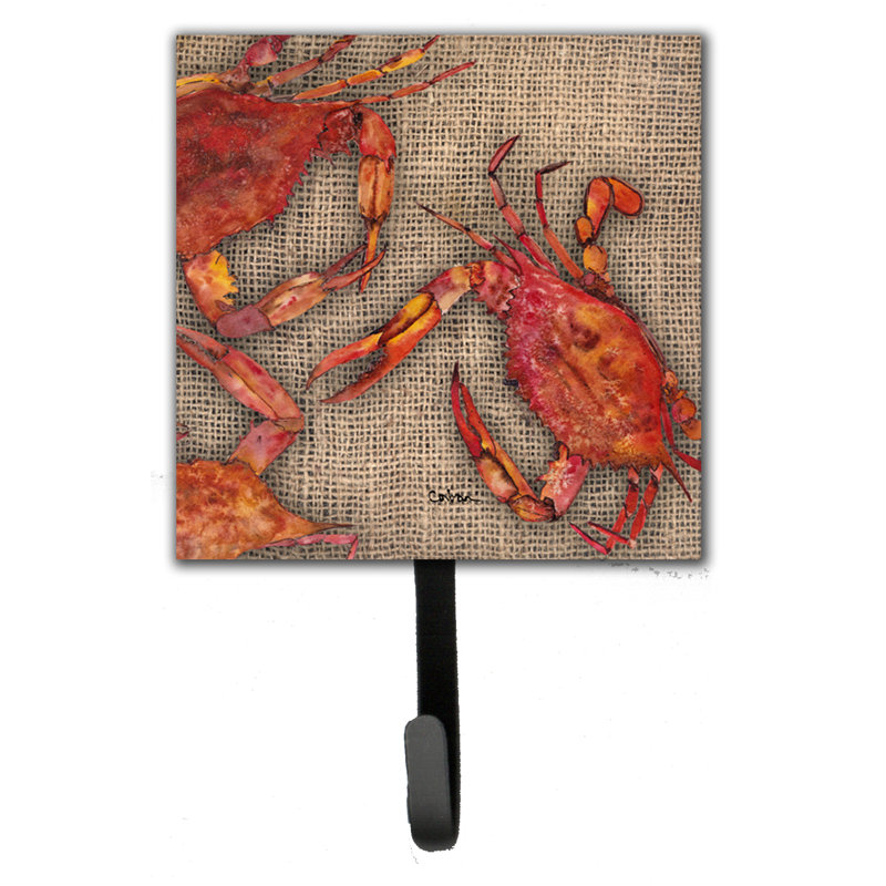 Porte-laisse de crabe et crochet mural