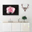 Pink Carnation Flower - Wrapped Canvas-56645334