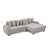 L-Shaped Reversible Sectional Sofa-1891628930