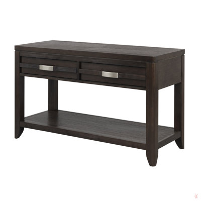 48X19X29.5" Console Table Brown Sideboard