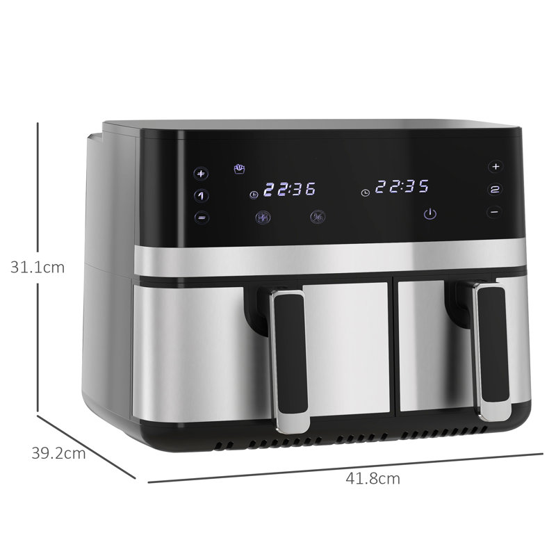 HOMCOM 5.2L Air Fryer Oven