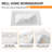 Zipi 27.84 " W Wall Mounted Wall Mounted 1 Single Vanity Bathroom Vanity With Ceramic Top-494513379