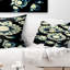 Coussin lombaire abstrait mandala floral