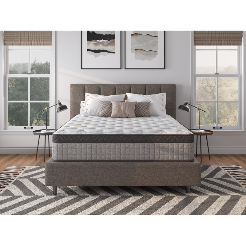 Matelas 12 po en mousse viscoélastique gélifiée - procure un soulagement amélioré et un sommeil confortable avec un soutien rafraîchissant