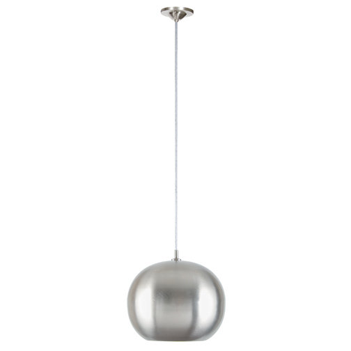 Barnette 1 - Light Single Pendant, Pewter