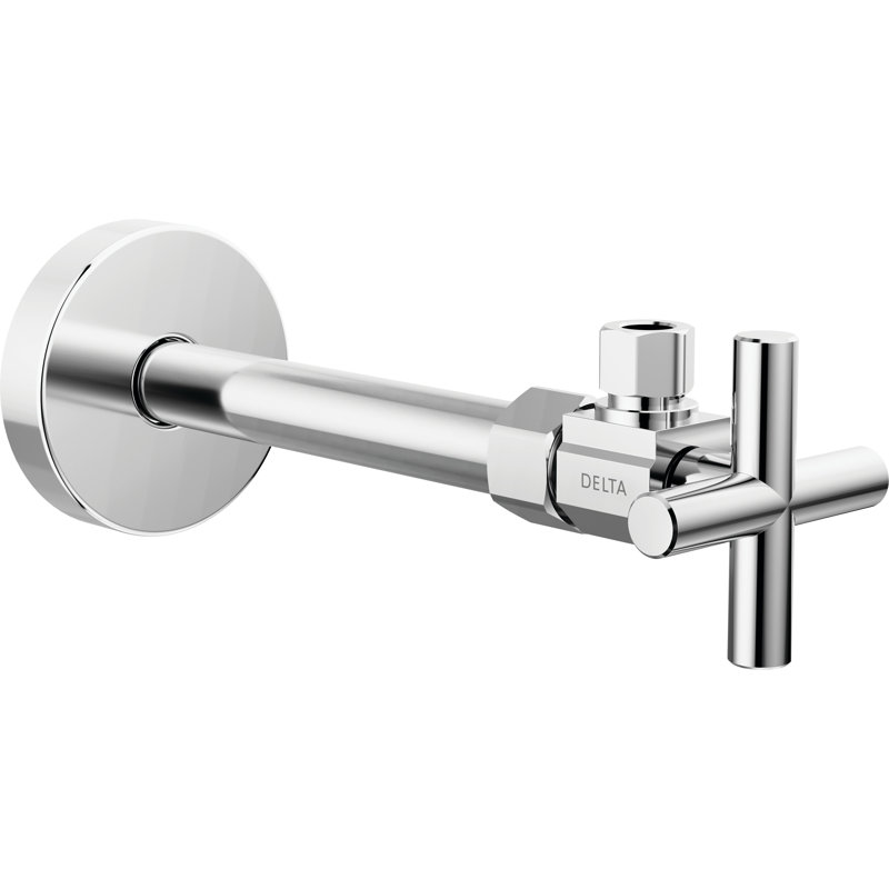 Angled Supply Stop Valve, Chrome