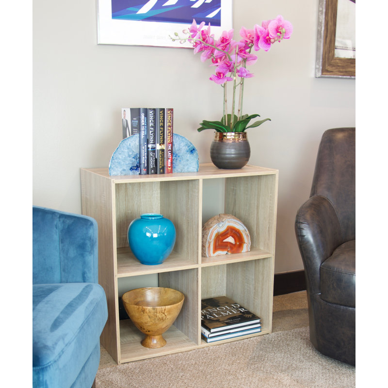 Bookcase, (4 Shelves) 27.5” H x 27.5” W x 15.5”D