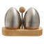 Symple Stuff Stainless Steel Electric Salt and Pepper Shaker Set