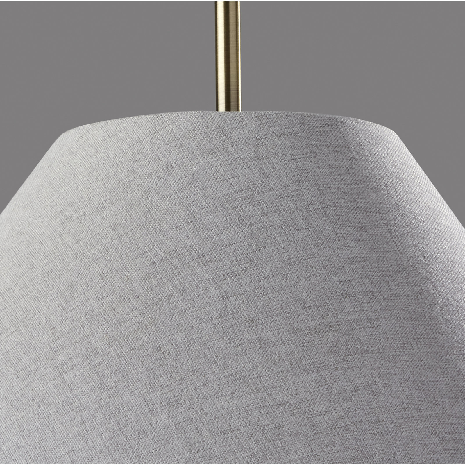Finley Single Light Pendant, Gray