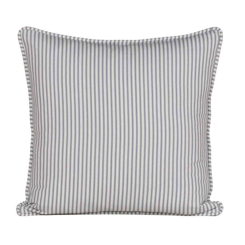 Oreiller Edan Nolhan Concorde, Carré H 20 po x l 20 po, Bleu, Plumes