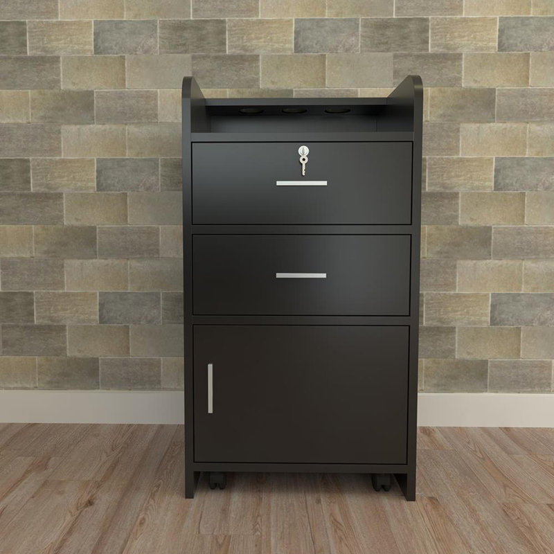 Eathon Wood Makeup Organizer