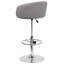 Tabouret de bar rotatif à hauteur ajustable Nordin-24677776