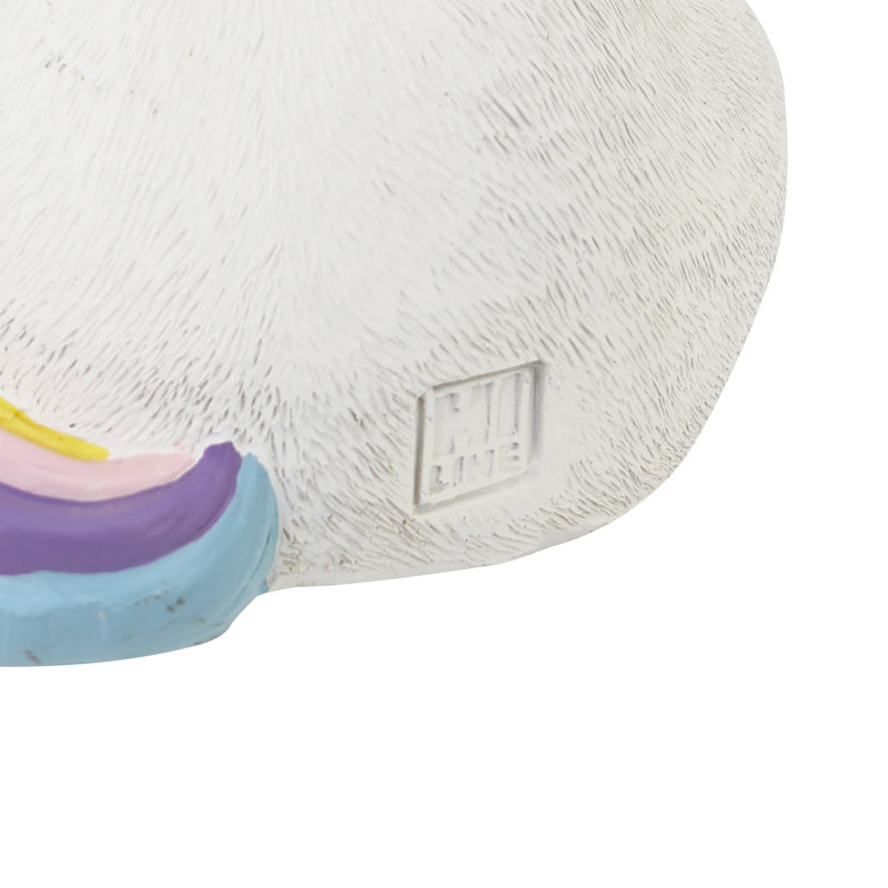 Sitting Unicorn Polyresin Statue