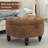 30''  Wide Upholstered Tufted Round Storage Ottoman for Living Room-567444675