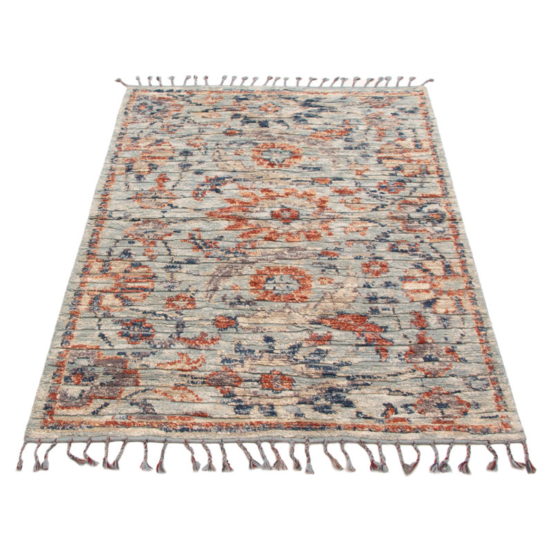 Tangier Light Blue Rug 5'0" x 7'10"
