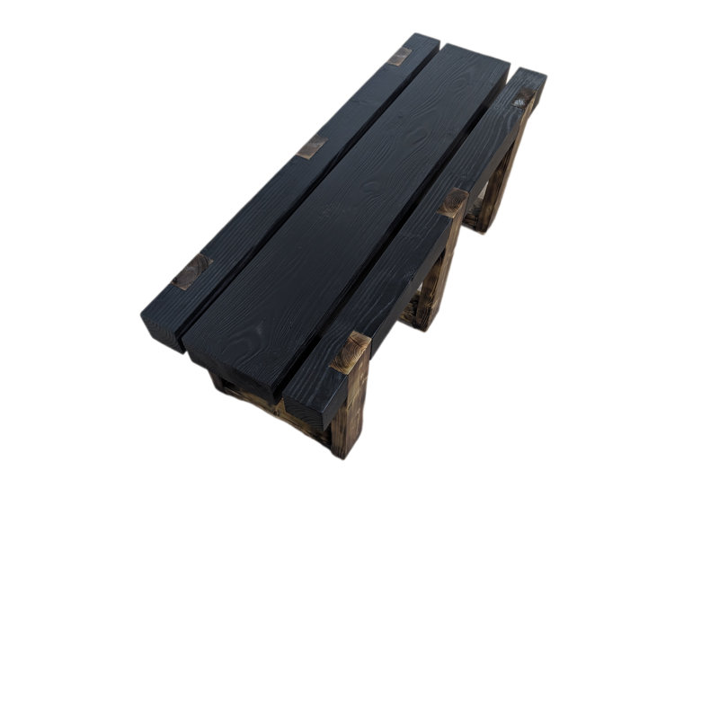 Handcrafted Solid Wood Coffee Table Bench