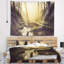 Tapisserie Stream in the Dark Wild Forest-28488214