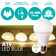 75-Watt Equivalent A19 Dimmable LED Light Bulb, 5000K Daylight, 8-pack